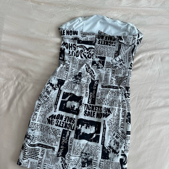 Garage Valerie Foldover Strapless Dress - Picture 3 of 4